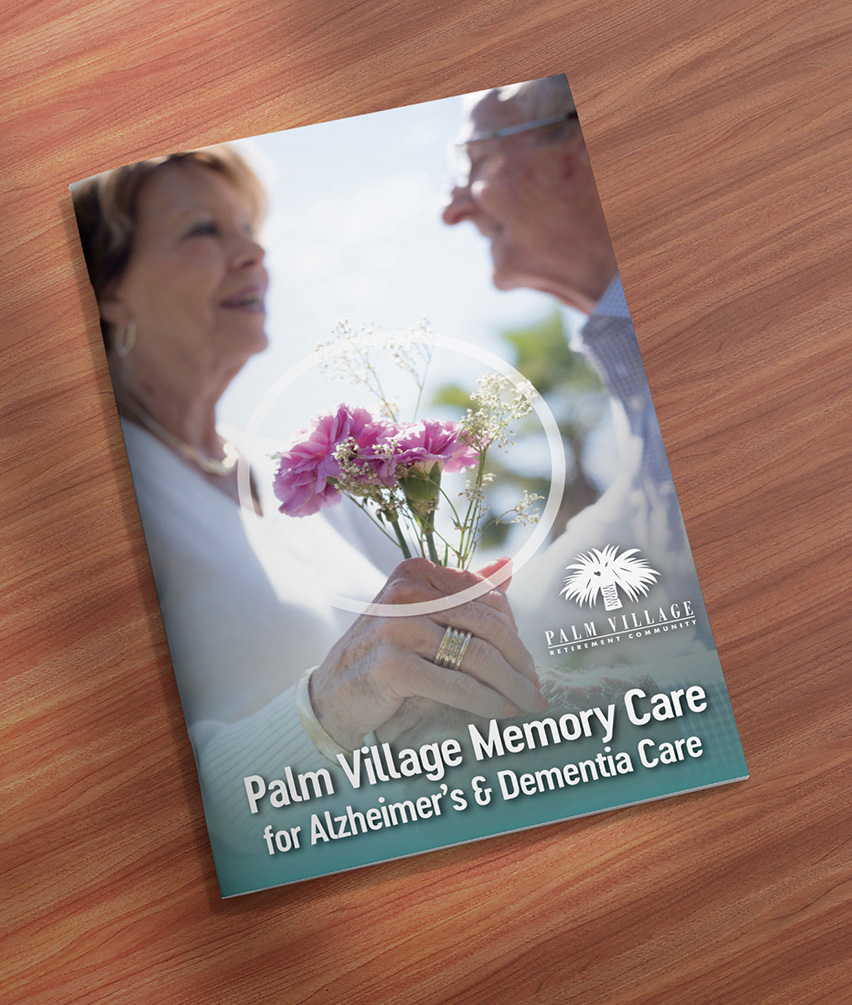 Palm Village Memory Care Brochure Cover