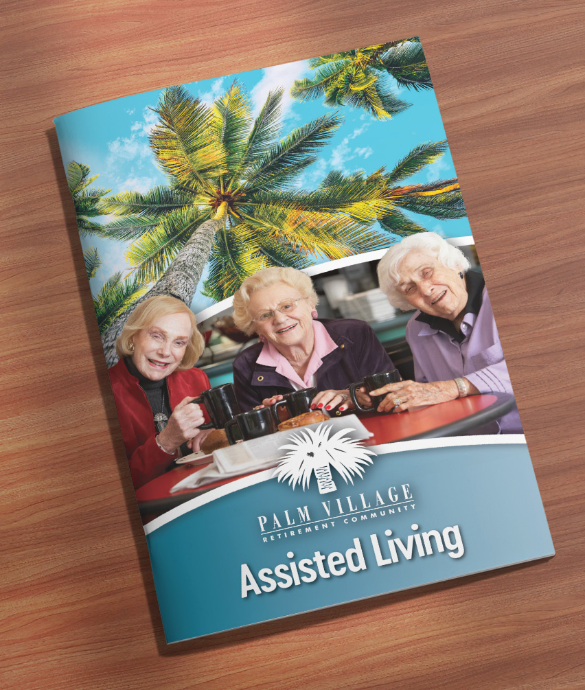 Palm Village Assisted Living Brochure Cover