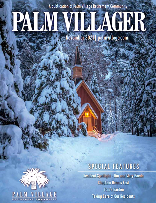 Palm Villager Magazine Cover November 2021